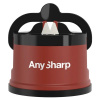 AnySharp Brúska na nože Elite s plastovým telom, Brick Red ASKSBRED