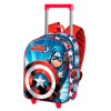 Batoh na kolieskach Avengers - Captain America 34cm