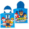 Faro Plážové pončo Paw Patrol blue 55 x 55 cm