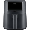 Severin FR 2461 teplovzdušná fritéza, 4 l, 1300 W, funkcia časovača, s displejom, čierna; 2461