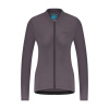 SHIMANO Cyklistický dres s dlhým rukávom zimný - ELEMENT LONG - fialová M