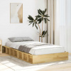 zahrada-XL Rám postele bez matraca 90x190 cm Dub z masívneho dreva 3324129