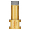 Vrták diamantový korunkový, závit M14 do uhlovej brúsky priemer 18 mm, GEKO