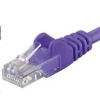 Premiumcord sputp002V Patch, UTP RJ45-RJ45 level 5e, 0.25m, fialový