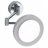 X-ROUND závesné LED kozmetické zrkadlo, priemer 200mm, chróm (X-ROUND závesné LED kozmetické zrkadlo, priemer 200mm, chróm)