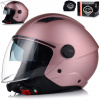 Motocyklová prilba VITO Sarenta ružová otvorená L so slnečnou clonou