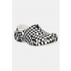 Šľapky Crocs CLASSIC WARPED CHECKER CLOG KIDS čierna farba, 210990 210990.CROCS.CLASSIC.WA EUR 38/39