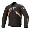 Bunda T-GP PLUS R V3, ALPINESTARS (čierna / červená fluo / biela, veľ. 2XL)