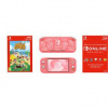 Switch Lite Coral+ACNH bundle+NSO 12M NT