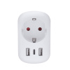 Solight cestovní adaptér s USB do Velké Británie, typ G