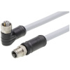 Molex upravený zástrčkový konektor pre senzory - aktory, 1205010113, piny: 5, 10 m, 1 ks; 1205010113