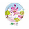 PROCOS Papierový tanier 20cm jednorožec