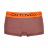 Ortovox 185 ROCK'N'WOOL HOT PANTS W blush blend XL; Červená kalhotky