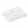 Hansgrohe Xanuia Q Umývadlo 70x48 cm, s prepadom, otvor na batériu, biela 60221450-HG