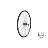 Zapletené koleso predné KLS DRAFT DSC F, 27,5, black