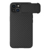 Gembird CC-HDMI4C-6 (Nillkin Synthetic Fiber S Case Puzdro na iPhone 14 Plus s krytom fotoaparátu, čierne)