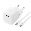 Aiino Mav 20W GaN USB-C wall charger + Lightning/USB-C cable AIWCH20WLNV2