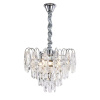 Rea Krištáľová závesná svietidlo SWE077-CP 30cm Chrome