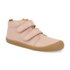 Barefoot dětské kotníkové boty Koel - Bob G Old Pink růžové