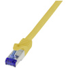 LogiLink C6A087S RJ45 CAT 6A S/FTP 7.50 m žltá 1 ks; C6A087S