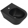 Sapho AVVA bidet závesný 35,5x53 cm, čierna matná SPH 100324-110