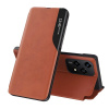 Techsuit Honor 200 Lite Elegantné knižkové puzdro View Case KP36655 oranžová