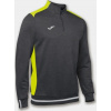 Joma Mikina CAMPUS II SWEATSHIRT 1/2 ZIPPER DARK MELANG-YELLOW Veľkosť: 6XS