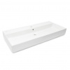 Swiss aqua technologies Umyvadlo SAT Infinitio 100,4x46,5 cm otvor pro baterii uprostřed SATINF10046