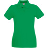 Fruit of the Loom Polokošile Lady-Fit Premium Polo, krátký rukáv, dámská COT16303052001-kelly green S Zelená kelly