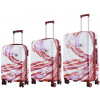 Cestovné kufre Semi line 3 ks ABS Unisex's Suitcase Set na 4 kolieskach T5654-0