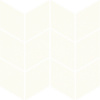 PARADYZ Univerzálna lisovaná mozaika Romb Braid 20,5 x 23,8 x 0,6 cm, bianco, MP205X2381UNIWBIROBR