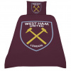West Ham United obliečky na jednu posteľ Crest Single