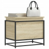 VidaXL Truhlica s vekom, dub sonoma, 60x40x51,5 cm