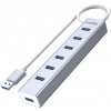 Unitek Y-3090 7x USB 3.0 hub s napájacím zdrojom