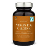 Nordbo Vegan D3, C a Zinok 90 kapsúl