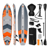 Paddleboard SUP REBEL ACTIVE PRO RBA-4518-OR - Oranžový
