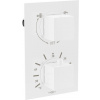 MEXEN - Cube termostatická batérie sprcha / vaňa 2-W výstup 77502-20