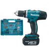 Makita DDF453SFX1 Aku vrtací šroubovák s příslušenstvím Li-ion LXT 18V/3,0Ah DDF453SFX1