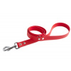 Firedog BioThane Vodítko 25 mm 2 m s rúčkou & D-krúžkom červené