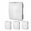 LED stropná lampa Sada 4ks 150W 16500LM 5000K Denné svetlo IP65
