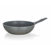 Banquet Pánev WOK s nepřilnavým povrchem GRANITE Grey 28 cm