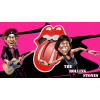 CUKROVÁ TLAČ jedlý obrázok na tortu Cukrová hmota The Rolling Stones - Lips -