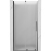 Mexen Velar, posuvné sprchové dvere do otvoru 120 cm, 8mm sklo námraza, grafit brúsený, 871-120-000-31-66