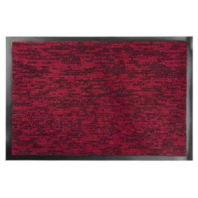 Rohozka MagicHome CPM 303, 40x60 cm, čierna/červená