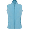 KARIBAN VINTAGE MELÓDIA K906 / Dámska fleecová vesta - cloudy blue heather XXXL