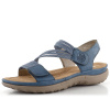 Rieker modré sandále s gumičkami 64870-14 - 37