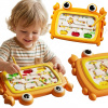 WOOPIE Magnetická tabuľa Montessori Labyrint Krab Orange