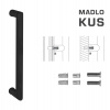 MPkovania FT - MADLO kód K02 Ø 25 mm SP ks Rozteč madla: 300 mm, Rozmer profilu madla: Ø 25 mm, Dĺžka: 325 mm