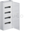 Hager Povrchová rozvodnica FW, 4-radová, 48 mod., IP30, tr.ochr.I, 791x355x150