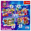 4 in 1 Puzzle 35, 48, 54, 70 Teile Paw Patrol Film